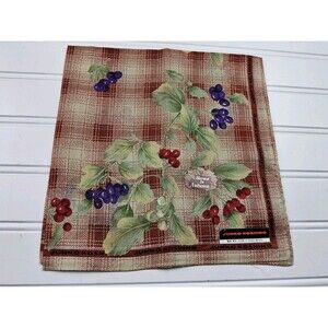 Junko Koshino Harvest In Autumn Handkerchief Neckerchief Bandana Scarf